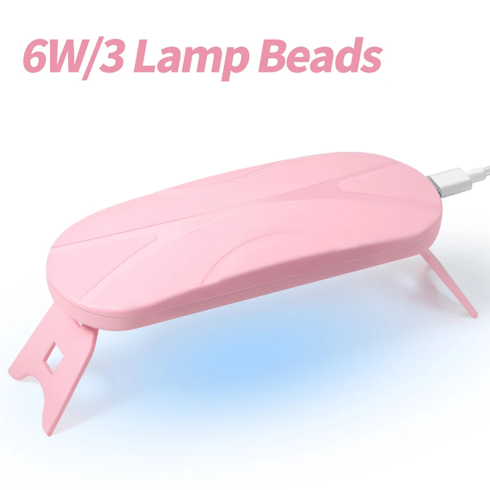 YIKOOLIN Mini Nail Art Lamp UV LED Nail Art Lamp