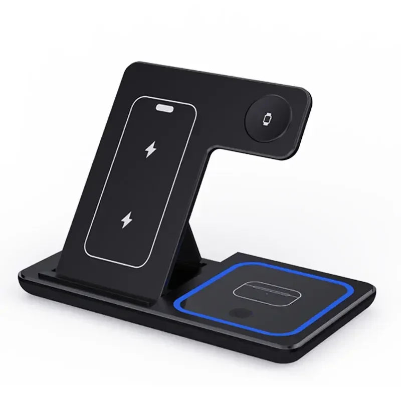 100W 3 in 1 Wireless Charger Holder