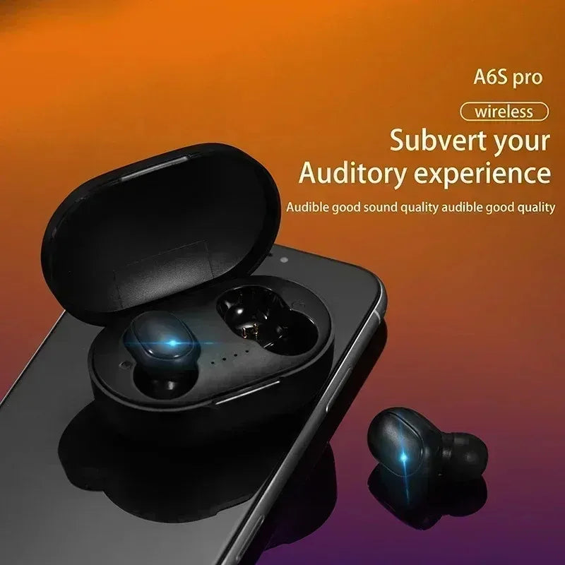 Original A6S TWS Headset Wireless Earphones