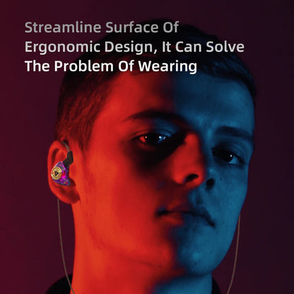 QKZ AK3 FiLe Wired Earphone with Microphone