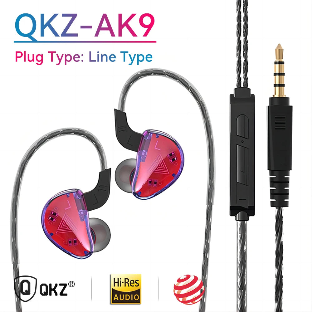 QKZ AK3 FiLe Wired Earphone with Microphone
