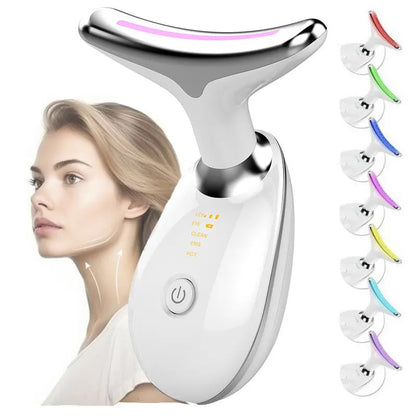 3 Colors/7 Colors Face Neck Massager Facial Lift
