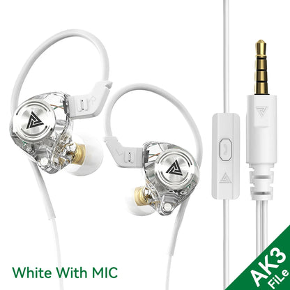 QKZ AK3 FiLe Wired Earphone with Microphone