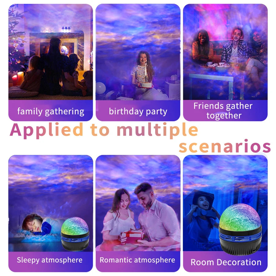 Northern Lights Starry Sky Projector